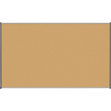Lorell Natural Cork Board, 6ft x4ft , Satin Finish LLR60646